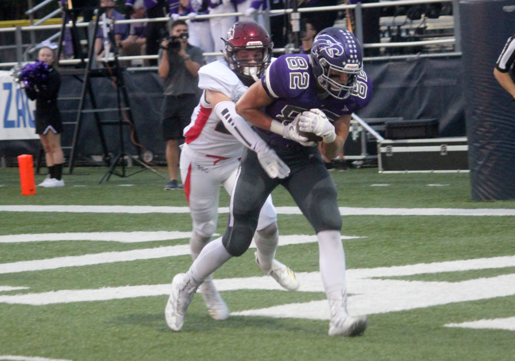 Chi-Hi football at Eau Claire Memorial 9-14-18